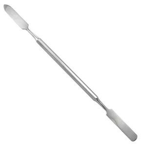 Poussoir à cuticules en acier inoxydable avec logo personnalisé - Product Image 1