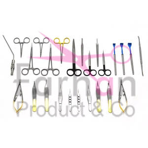 Juego de 26 instrumentos quirúrgicos de blefaroplastia Seiff instrumentos oftálmicos - Product Image 3