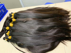 2025 Venta caliente 100% Cutícula virgen Cutícula completa Extensiones de cabello de bebé Calidad Premium Cabello humano vietnamita para niñas - Product Image 4