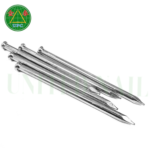 Clavo galvanizado de acero a granel de 3,7 pulgadas con vástago liso y cabeza a cuadros para artesanía en madera con precio competitivo de la fábrica de Vietnam - Product Image 1