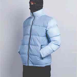 Chaquetas acolchadas de calle para hombre personalizadas 2025, invierno con capucha de alta calidad con logotipo propio - Product Image 3