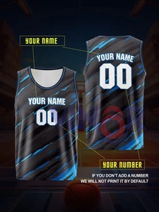 Camiseta sin mangas de baloncesto de entrenamiento para hombre de alta calidad Reversible de malla último diseño de camiseta de baloncesto camisetas de baloncesto personalizadas - Product Image 4