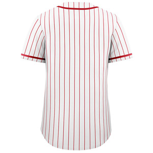 Camiseta de béisbol de buena calidad, ropa deportiva con logotipo personalizado, camiseta de béisbol cómoda de secado rápido de la mejor calidad para mujer - Product Image 6