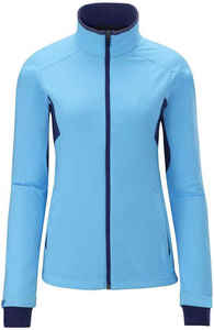 Vestes molles d'équitation pour femmes pour dames Softshell vestes chaudes coupe-vent fermeture éclair complète avec doublure polaire - Product Image 5