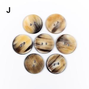 Botones de Cuerno de Búfalo Natural al por Mayor, Acabados y Coloridos para Accesorios de Ropa, Alta Calidad - Product Image 5