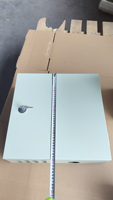 Kabinet ODF Serat Optik Luar Ruangan yang Dapat Disesuaikan, Pemasangan di Dinding, IP65, Panel Patch Serat 48 72 Core