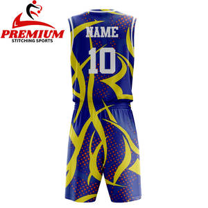 Uniforme de Baloncesto Personalizado, Nuevos Estilos, Secado Rápido, Uniforme de Baloncesto Masculino - Product Image 6