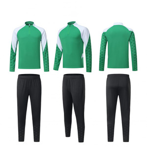 Ensemble de survêtement de football pour homme avec logo personnalisé, jogging en plein air, fitness, course à pied, pull, entraînement de football, décontracté, sport d'hiver - Product Image 1