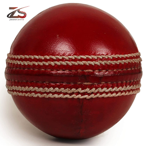 ลูกบอลคริกเก็ตหนังสีแดงสำหรับฝึกซ้อมทำมือโดยลูกแข็งแบบเป็นทางการอาวุโส - Product Image 1