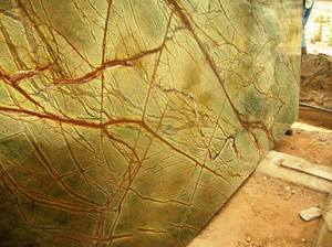 Dalle de marbre vert forêt au design moderne, technique naturelle polie, matériau calcaire pour salle de bain, villa, appartement, grande dalle - Product Image 4