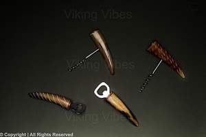 Abridor de Botellas Estilo Ángel Hecho a Mano con Cuerno de Búfalo Natural, Ecológico, Regalo, Souvenir, Precio Económico - Product Image 6