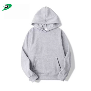 100% Cotton Super Soft <b>Fleece</b> Polyester Pocket <b>Jacket</b> Custom Logo Unisex Oversized Plain Blank Full Zip up Hoodie - Product Image 6