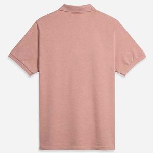 Striped Men's Polo Top Casual Knit <b>Shirt</b> with Stylish Collar for Everyday Wear - Product Image 4