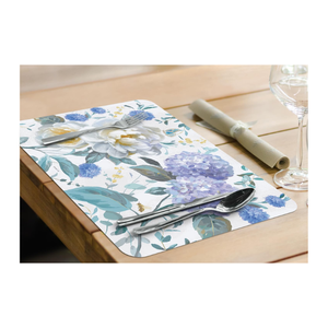 Napperon de table traditionnel à motif mosaïque bleu 30x45 cm 115g, set de table géométrique pour restaurants, hôtels et acheteurs de détail indiens - Product Image 6