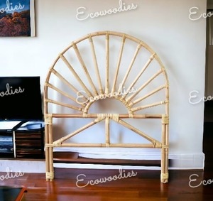 Cabecero de ratán hecho a mano de nuevo diseño con correas de ratán para dormitorio King y Queen Dormitorio principal Decoraciones de muebles - Product Image 2