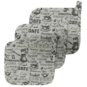 100% Cotton Potholder Oven Mitten Soft Stylish High Quality Sustainable Reusable Modern Hot Item Christmas Promotional Printed - Product Image 6