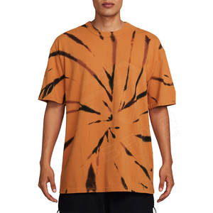 T-shirt vintage oversize en coton et fibre de bambou écologique à manches courtes pour hommes grandes tailles, coupe lourde à épaules tombantes - Product Image 2