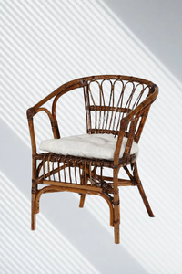 Sillón Merly, Elegante y Cómodo, de Ratán, con Soporte Inigualable, Diseño Moderno para Relajarse - Product Image 5