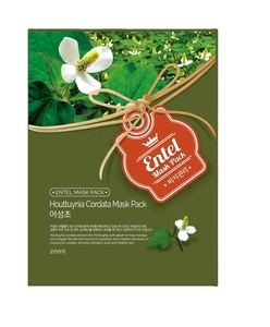 ENTEL Korean Home Skin Care Mascarilla facial para el cuerpo Hoja de belleza facial cosmética para piel seca Hecho en Corea - Product Image 1