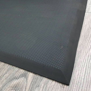 Tapis de cuisine moderne en caoutchouc rembourré anti-fatigue - Product Image 3