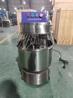 Mélangeur à spirale commercial 40L 50L, capacité de 20 kg de farine, machine à pétrir le pain électrique robuste