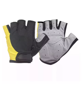 Guantes de ciclismo sin dedos unisex de alta calidad, diseño antisudor con correa de muñeca ajustable - Product Image 1