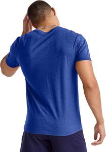 Venta al por mayor camiseta personalizada 100% algodón 230G liso unisex en blanco camiseta casual de gran tamaño para hombre - Product Image 3