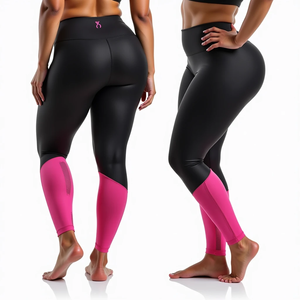 Compression pour femmes entraînement dames Fitness pantalon avec Leggings coupe sèche Compression taille haute Gym course Fitness Jogging - Product Image 4