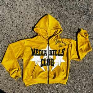 เสื้อสเวตเตอร์ผ้าฟลีซคอตตอน 100% แบบซิปหน้า สกรีนโลโก้ตามสั่ง ขายส่ง ทรงบ็อกซี่ ใส่สบาย ระบายอากาศได้ดี เป็นมิตรกับสิ่งแวดล้อม แฟชั่นสตรีทแวร์สำหรับฤดูหนาว ใส่ได้ทั้งชายและหญิง - Product Image 2