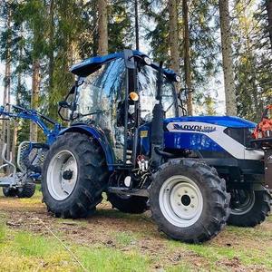 Tracteur agricole 4x4 durable de 100 CV avec moteur, boîte de vitesses, pompe et transmission par engrenages pour une utilisation agricole, économie d'énergie et respectueux de l'environnement - Product Image 6