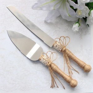 Offre Spéciale Métal Gâteau Serveur Ensemble Dessert Couteau De Mariage Articles De Fête Cuisine À Manger Vaisselle Pâtisserie Outil - Product Image 6