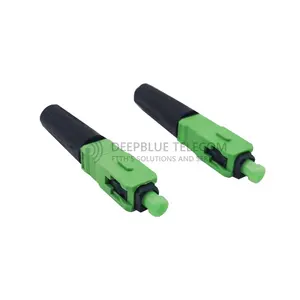 Factory Price Fiber Optic Quick Connectors FTTH Conector SC Upc Apc Fast Connector