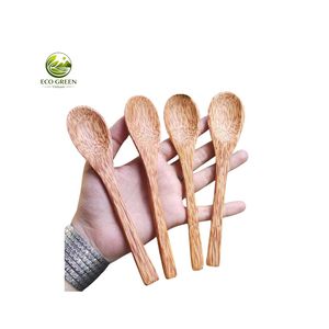 Long Handle Eco-Friendly Rustic Wooden Water Ladle Bath Scoop <b>Sauna</b> Kitchen Tea Ceremony Natural Handcrafted Coconut Wood Water - Product Image 3