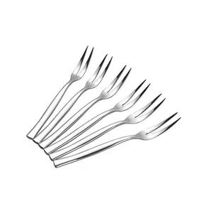 Venta al por mayor de tenedores metálicos de acero inoxidable con diseño colgante, bonitos tenedores decorativos a precio mayorista - Product Image 3