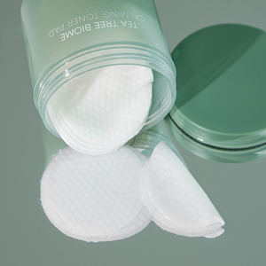 Private Label Vegan idratante biologico poro che stringe Texture <span class=keywords><strong>ammorbidente</strong></span> calmante Tea Tree Toner pad per il viso - Product Image 4