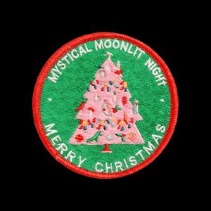 Custom 100% Lightweight Embroidered Lace Patches Iron-On 3D Flower and Heart Embroidery Made From <b>Denim</b> Fabric for Clothing <b>Hats</b> - Product Image 2