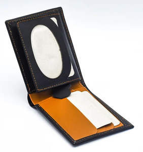 GENTS GARB Cartera de cuero de vaca genuino para hombre Durable Cierre personalizado de alta calidad Forro de cuero genuino de gran capacidad - Product Image 5