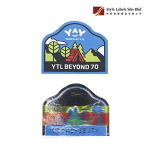 ป้ายแบรนด์องค์กรแบบปักเลเซอร์สั่งทำราคาประหยัด สำหรับงานอีเว้นท์ โลโก้บนผลิตภัณฑ์ผ้า ซักได้ - Product Image 2