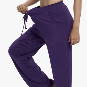 Women Unisex Outdoor Nylon Track Pants <b>Zip</b> Leg Direct Factory Wholesale Custom Logo Bangladesh - Product Image 1
