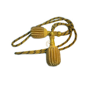 Nouveaux nœuds de sabre d'officier cérémoniels en fil de bullion personnalisables au prix de gros classique pour une utilisation décorative - Product Image 2