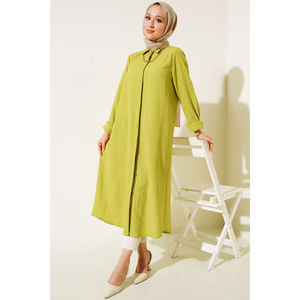 Nouvelle saison vêtements islamiques modestes pour femmes robe Abaya d'hiver caftan tunique Dubaï mode musulmane fabrication turque Options de grande taille - Product Image 3
