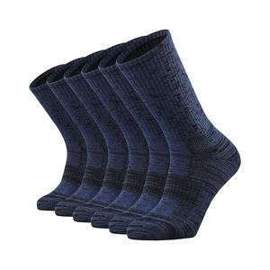 <b>Odor</b> Resistant Sport Socks Treated Antimicrobial Fabric Spandex Cotton Nylon For Long Lasting Freshness In Athletic Use - Product Image 2