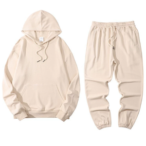 Chándal Deportivo de Invierno con Capucha, 100% Poliéster Transpirable, Diseño Sólido, Logotipo Personalizado, Talla Grande 5XL, Chándal de Fútbol Estampado para Hombre - Product Image 2