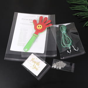 Bolsas de Plástico OPP con Logotipo Personalizado para Empacar Pasteles, Ropa, Pósters, Joyería - Bolsas Retráctiles BOPP con Impresión por Grabado - Product Image 1