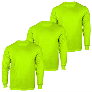 Ropa de Trabajo Ignífuga con Logotipo Personalizado, Camisas de Manga Larga Reflectantes de Alta Visibilidad, Sudadera Ligera de Secado Rápido para Construcción - Product Image 2