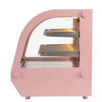 Vitrine Réfrigérée Commerciale Électrique en Verre Trempé pour Desserts, Équipement de Boulangerie et Café, Présentoir de Gâteaux de Comptoir
