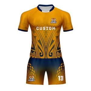 Conjunto de uniforme de Rugby para hombre, ropa deportiva personalizada de nuevo diseño, venta al por mayor, 2023 - Product Image 2