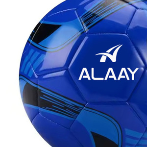 Alaay Ballon de football personnalisé Logo coloré cousu à la machine Extérieur PVC PU TPU Taille 5 Ballons de football 5 pour l'entraînement de match - Product Image 4