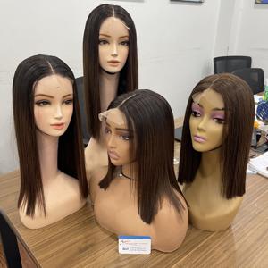 WHOLESALE: <b>Short</b> wig Bob wig middle part human <b>hair</b> extensions 100% Vietnamese <b>hair</b> Ready to ship - Product Image 4