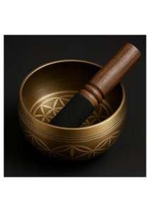 Bol chantant tibétain artisanal en acier inoxydable poli de haute qualité, méditation, yoga, guérison sonore, bien-être holistique authentique, 2026 - Product Image 3